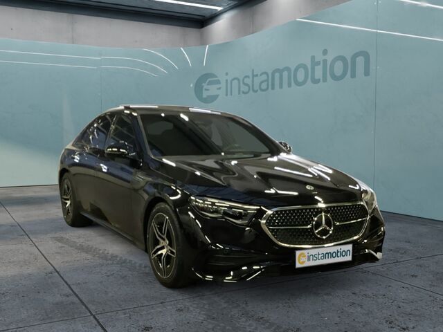 Schwarz Gebraucht 2023 Mercedes E200 AMG Limousine | 62.650 € - Bild 1/2