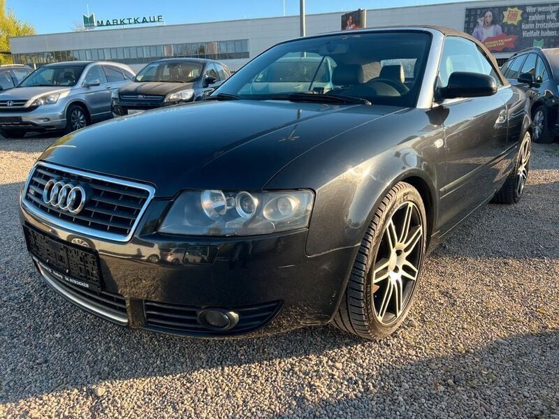 Schwarz Gebraucht 2004 Audi A4 Cabriolet S-Line Cabrio | 2.500 € (Guter Preis) - Bild 1/4