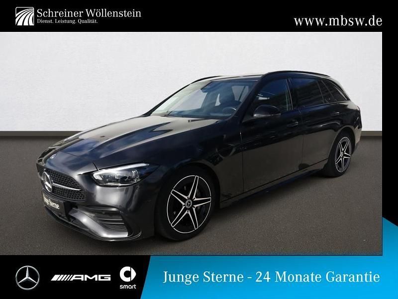 Graphitgrau Gebraucht 2021 Mercedes C300 AMG Kombi | 34.470 € (Fairer Preis) - Bild 1/4