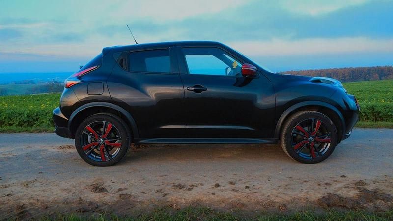 Schwarz Gebraucht 2014 Nissan Juke Acenta SUV | 11.000 € (Teuer) - Bild 1/4