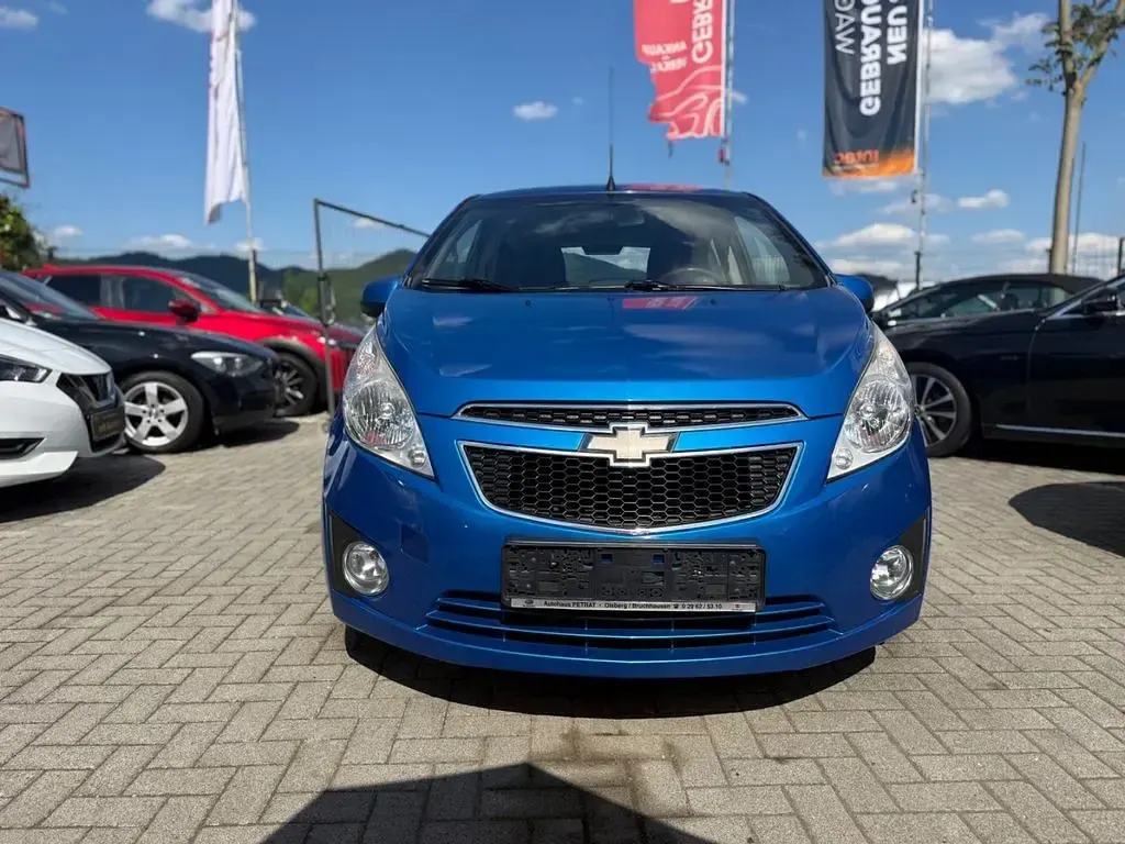 Second-hand Chevrolet Spark LS 68 CP (50 kW) 2012 Albastru Hatchback