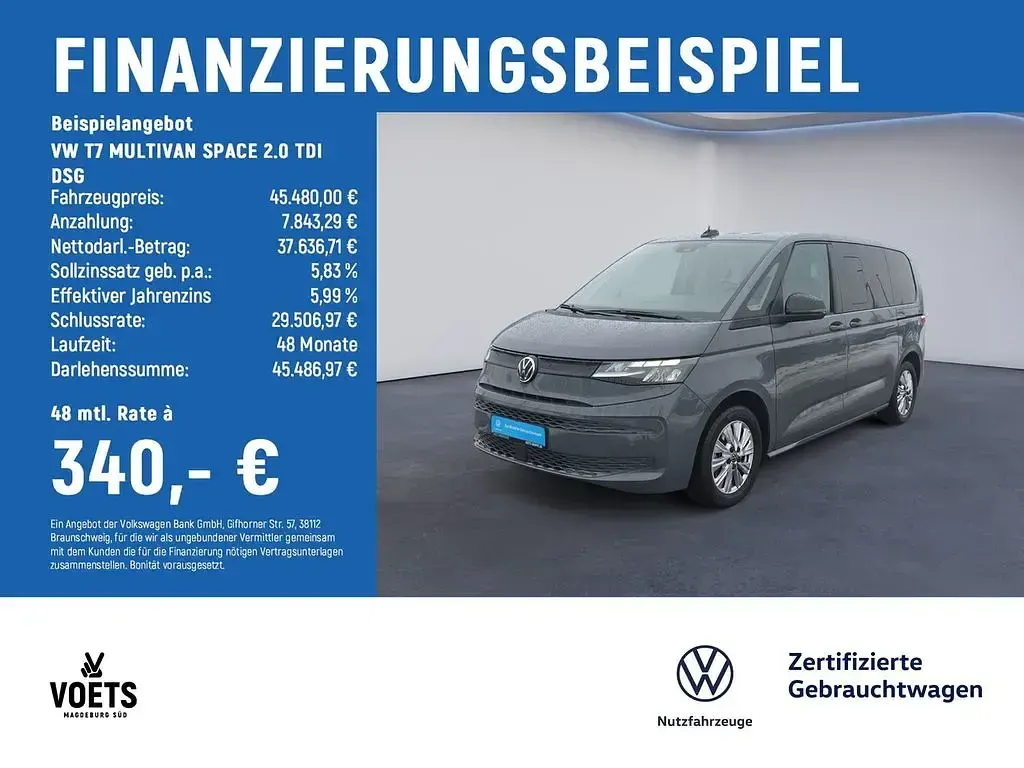 Gebraucht VW T7 150 PS (110 kW) 2025 Grau Van