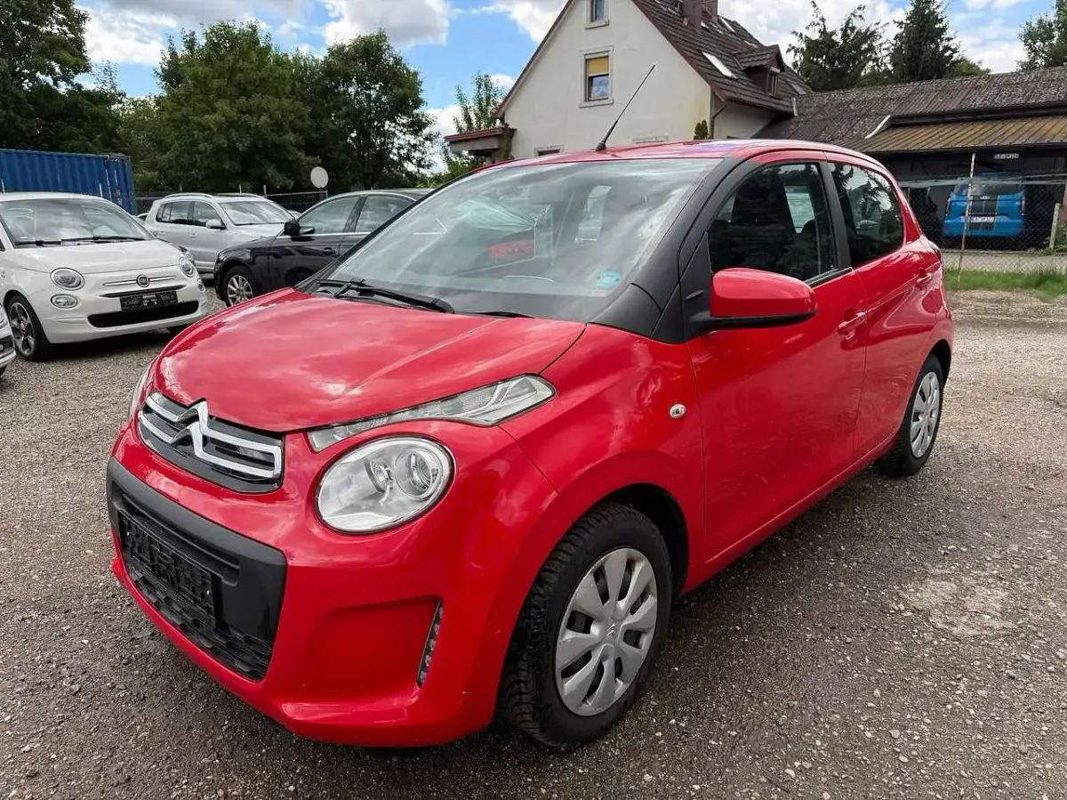 Gebraucht Citroën C1 Feel 69 PS (50 kW) 2017 Rot Kleinwagen