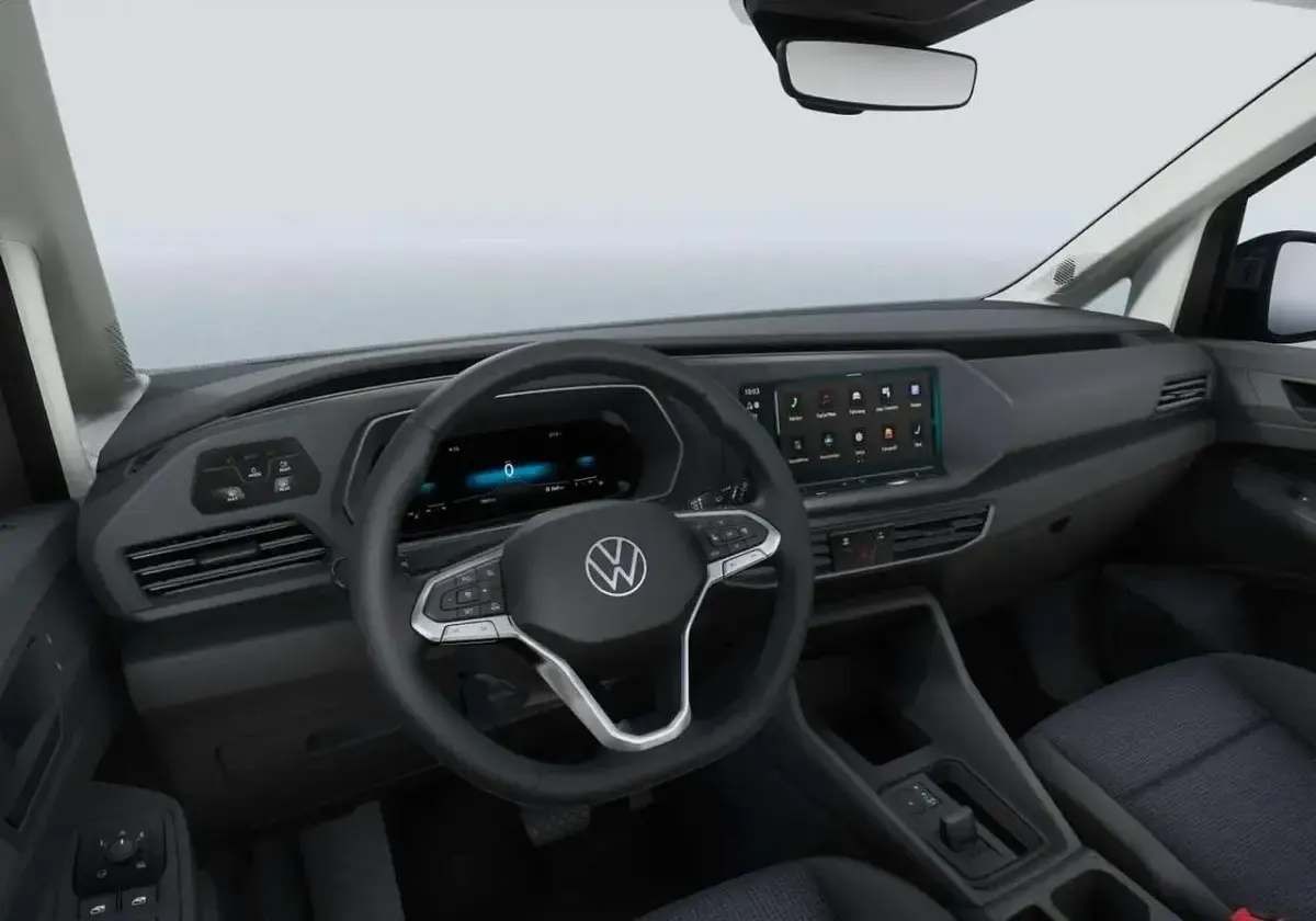 Nowe VW Caddy Maxi Life 122 KM (89 kW) 2025 Czarny Minivan