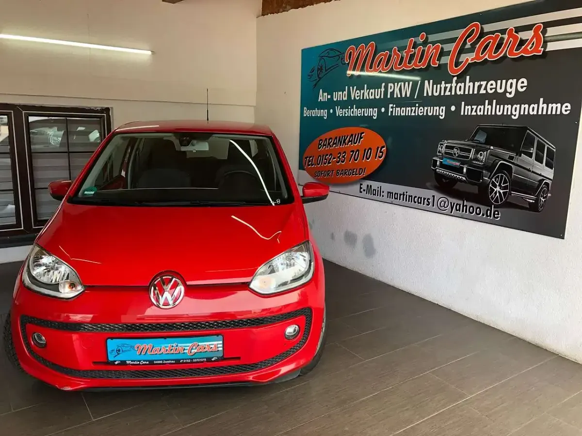 Gebraucht VW up! 60 PS (44 kW) 2012 Rot Kleinwagen