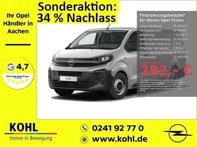 Grau Neu 2025 Opel Vivaro Van | 28.800 € (Fairer Preis) - Bild 1/4