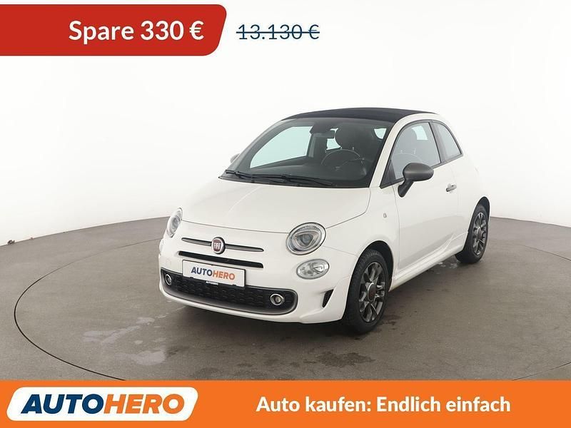Weiß Gebraucht 2020 Fiat 500C Sport Cabrio | 12.800 € (Fairer Preis) - Bild 1/3