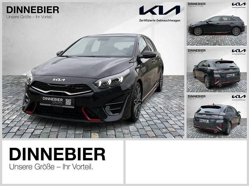 1k zilinaschwarz met Gebraucht 2023 Kia Ceed GT Limousine | 31.580 € (Etwas zu teuer) - Bild 1/4