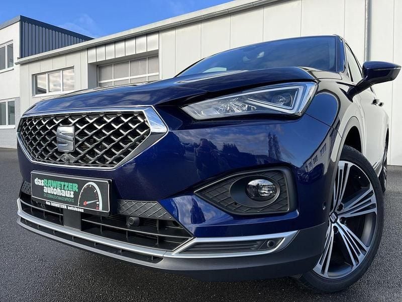 Atlantic blau Gebraucht 2021 Seat Tarraco 4Drive SUV | 36.860 € (Etwas zu teuer) - Bild 1/4