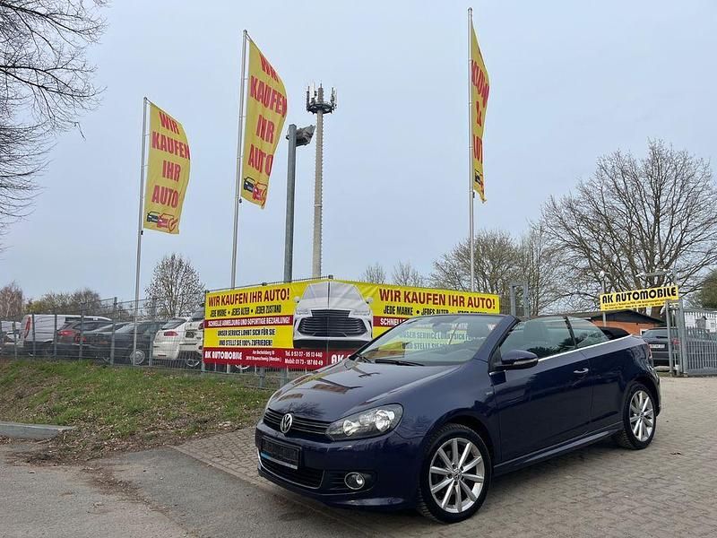 Gebraucht VW Golf Cabriolet LOUNGE 125 PS (91 kW) 2016 Blau Cabrio