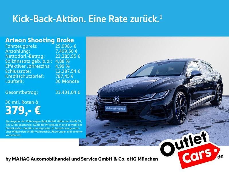 Gebraucht VW Arteon R 320 PS (235 kW) 2022 Schwarz Limousine