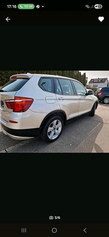 Gebraucht BMW X3 184 PS (135 kW) 2011 Gold SUV