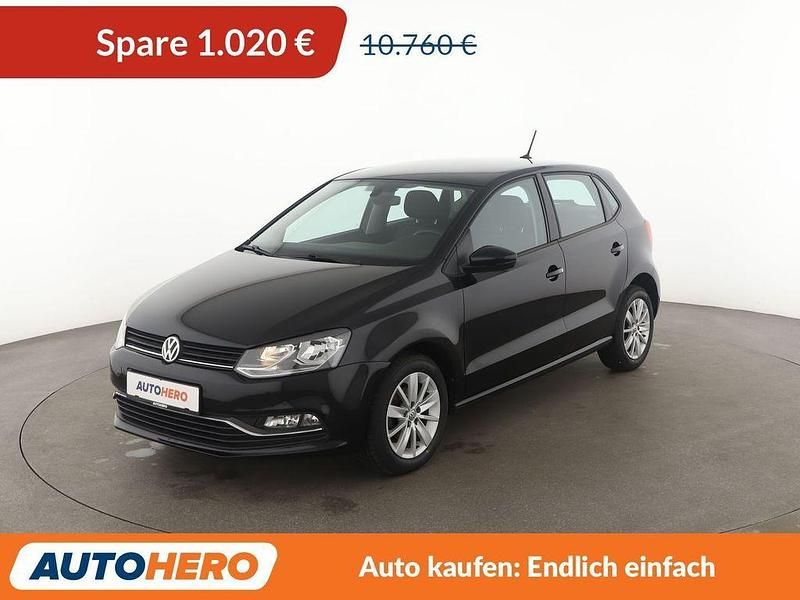 Schwarz Gebraucht 2017 VW Polo Comfortline Limousine | 9.740 € (Fairer Preis) - Bild 1/3