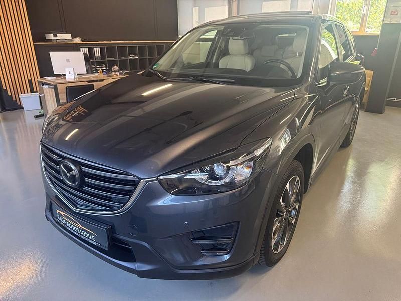 Grau Gebraucht 2016 Mazda CX-5 Sports-Line SUV | 14.899 € (Fairer Preis) - Bild 1/4