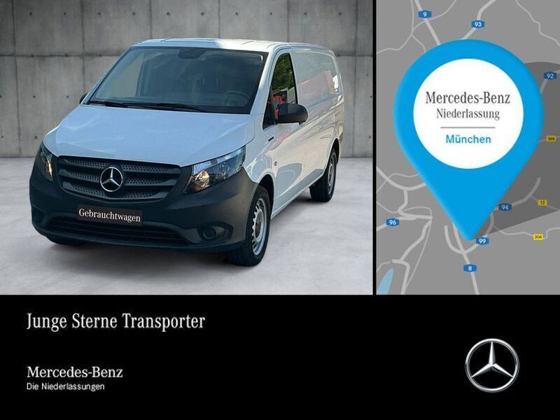 Weiß Gebraucht 2022 Mercedes e-Vito Van / Kleinbus | 19.028 € (Guter Preis) - Bild 1/4
