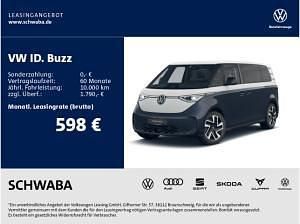 Neu VW ID. Buzz Pro 210 kW (286 PS) 2026 Weiß (candyweiß/ starlight blue metallic) Van / Kleinbus