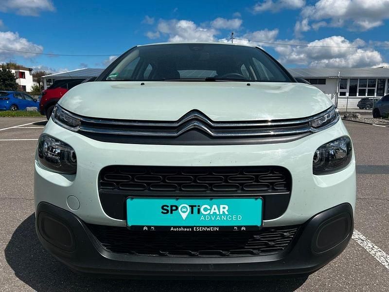 Gebraucht Citroën C3 Feel 82 PS (60 kW) 2019 Grün Kleinwagen