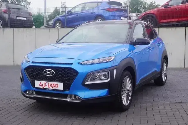 Gebraucht Hyundai Kona 177 PS (130 kW) 2020 Bluelagoonmet./phantomblackmet SUV