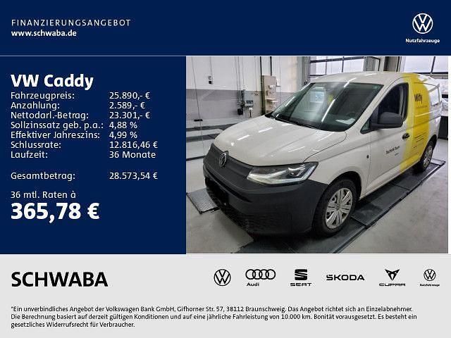 Weiß Gebraucht 2023 VW Caddy Van / Kleinbus | 25.890 € (Guter Preis) - Bild 1/4