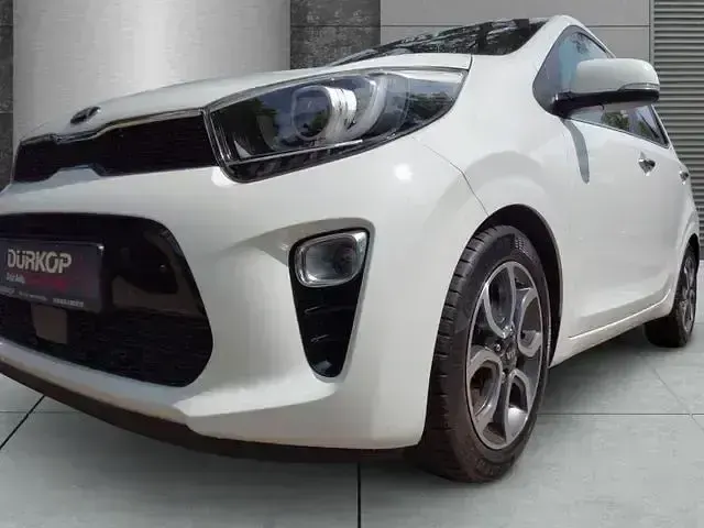 Gebraucht Kia Picanto Spirit 84 PS (61 kW) 2018 Weiß Kleinwagen