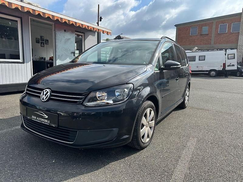 Blau Gebraucht 2012 VW Touran Comfortline Van / Kleinbus | 5.600 € (Fairer Preis) - Bild 1/4