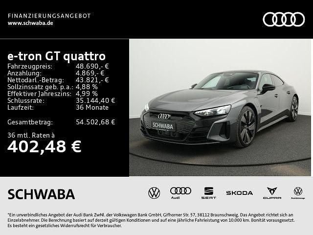 Gebraucht Audi e-tron GT quattro Sport 350 kW (476 PS) 2021 Grau Limousine