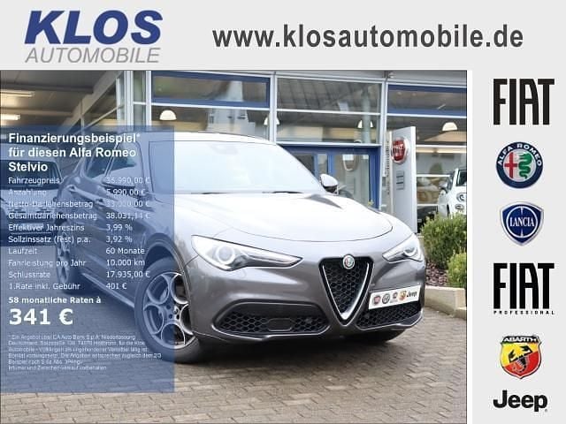 Grau Gebraucht 2023 Alfa Romeo Stelvio Ti SUV | 36.990 € (Superpreis) - Bild 1/4