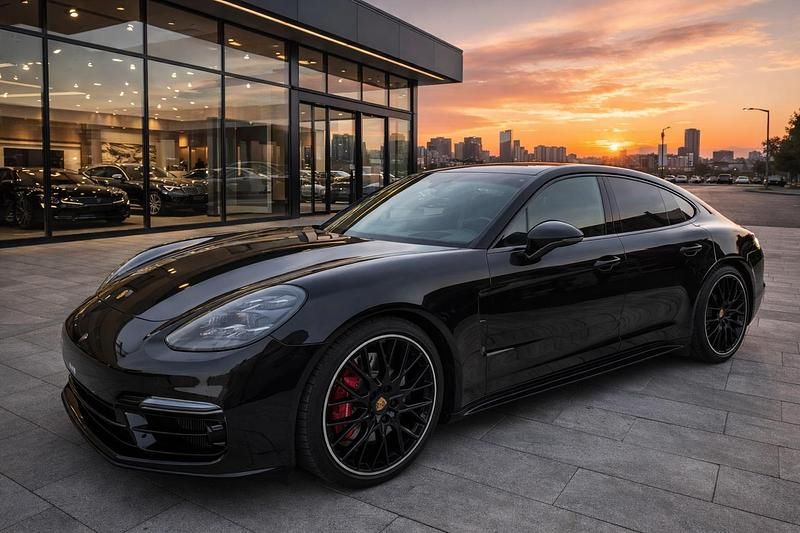 Gebraucht Porsche Panamera GTS 460 PS (338 kW) 2020 Schwarz Kleinwagen
