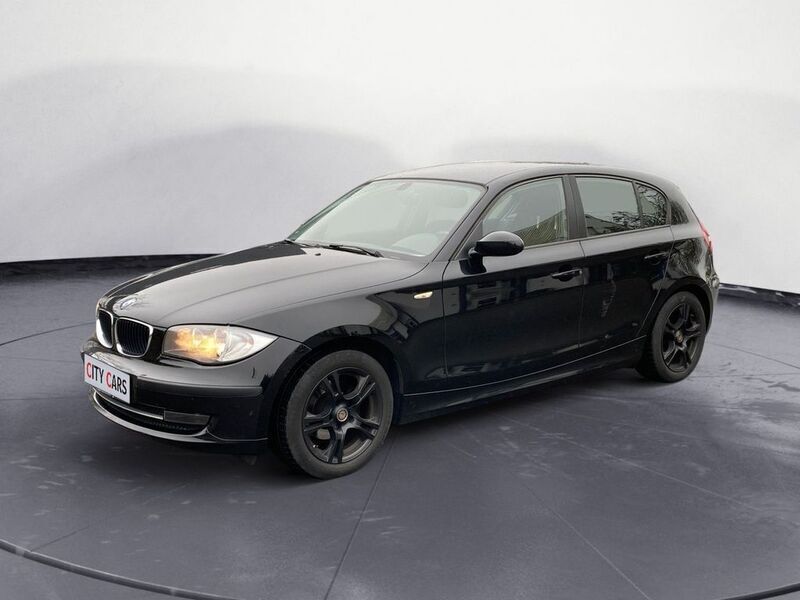 Schwarz Gebraucht 2009 BMW 116 Efficient Dynamics Kleinwagen | 3.990 € (Fairer Preis) - Bild 1/4