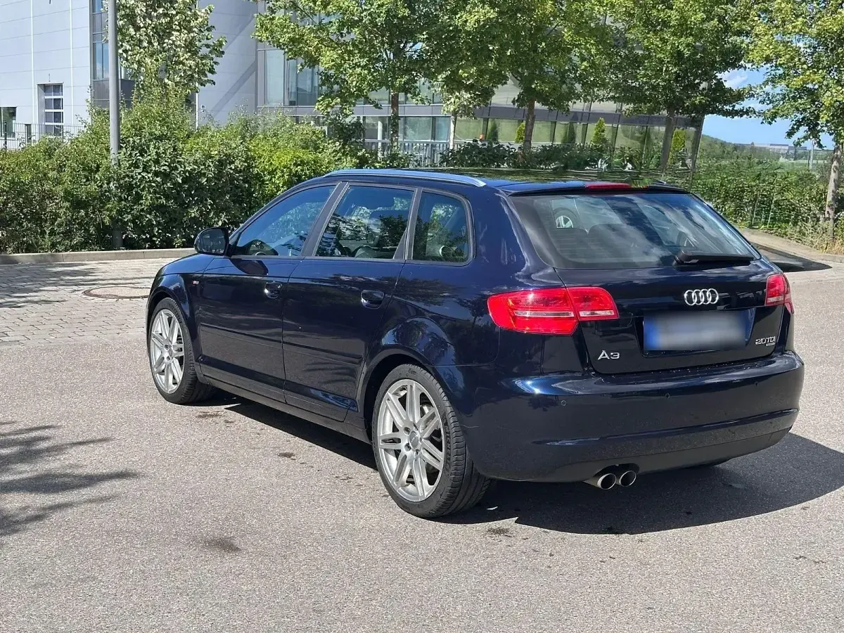 Gebraucht Audi A3 S-Line 170 PS (125 kW) 2008 Blau Kleinwagen
