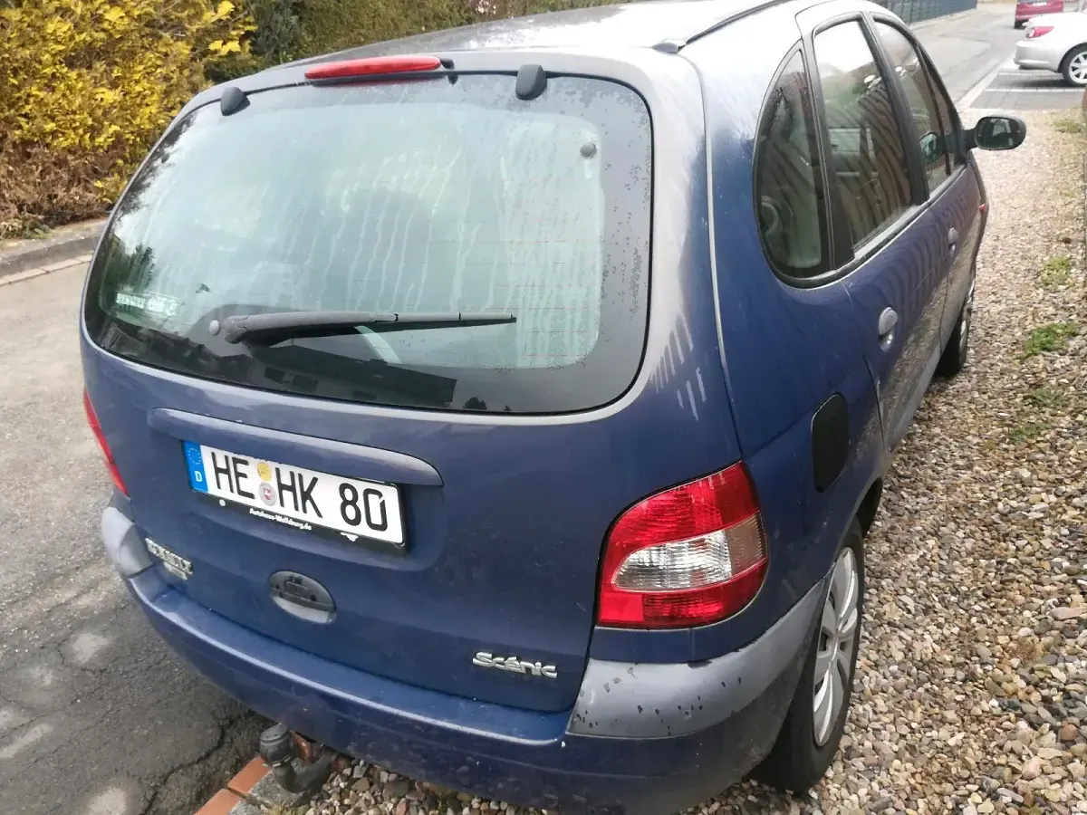Gebraucht Renault Scénic 139 PS (102 kW) 2000 Blau Van / Kleinbus