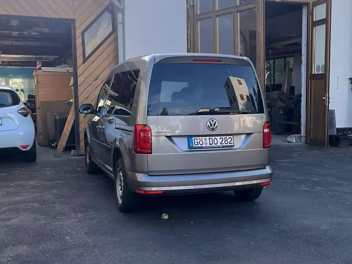 Gebraucht VW Caddy 131 PS (96 kW) 2020 Beige Van / Kleinbus