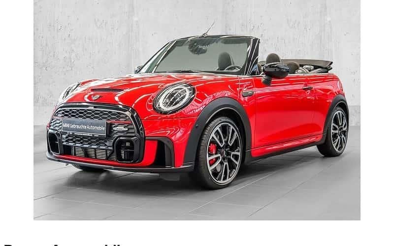 Rot Gebraucht 2022 Mini John Cooper Works Cabriolet Cabrio | 33.495 € (Fairer Preis) - Bild 1/4