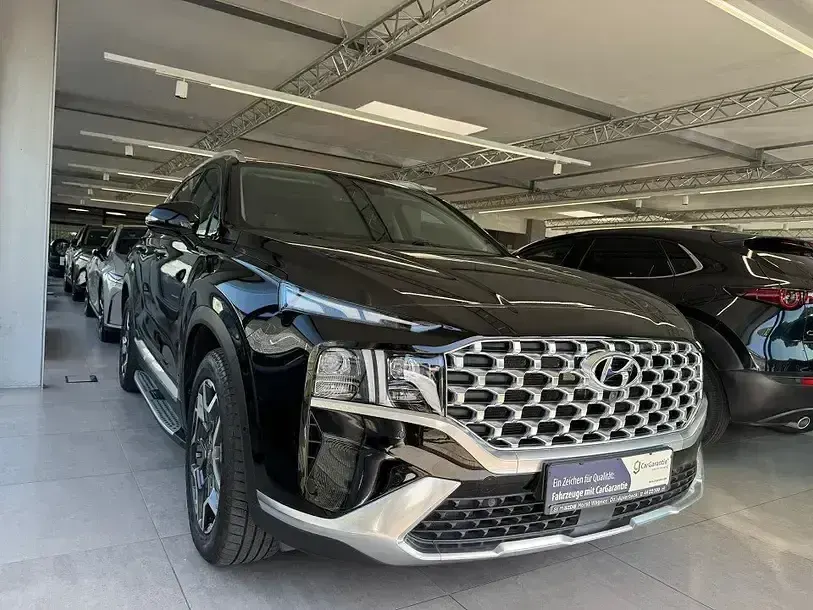 Gebraucht Hyundai Santa Fe Prime 265 PS (194 kW) 2021 Phantom black / mic SUV
