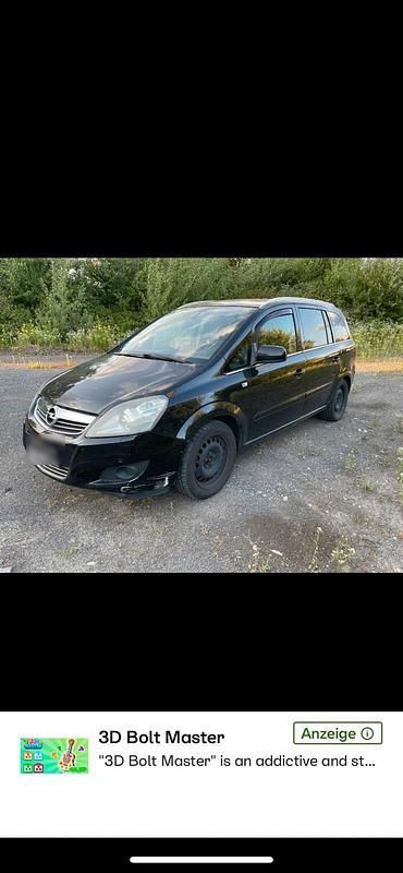 Schwarz Gebraucht 2010 Opel Zafira Van / Kleinbus | 1.599 € (Superpreis) - Bild 1/4