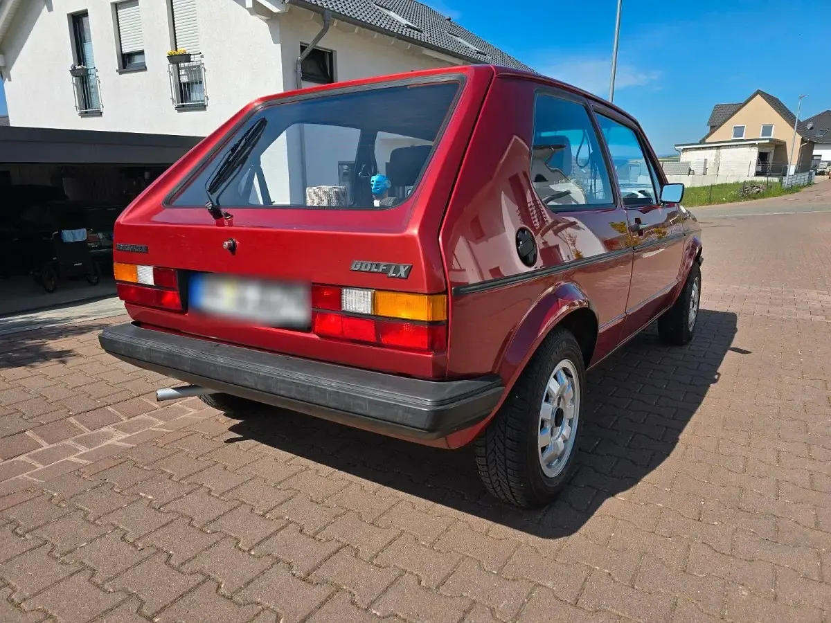 Gebraucht VW Golf I 50 PS (36 kW) 1982 Rot Kleinwagen