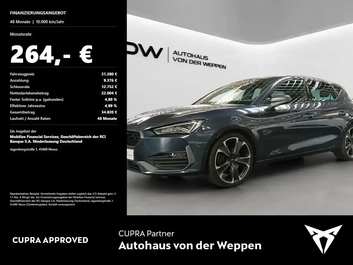 Gebraucht Cupra Leon VZ 300 PS (220 kW) 2024 Limousine
