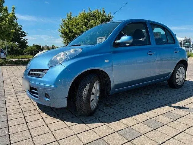 Gebraucht Nissan Micra 65 PS (47 kW) 2007 Blau Kleinwagen