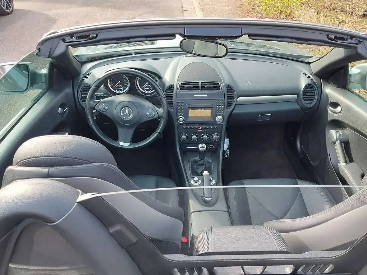 Gebraucht Mercedes SLK200 184 PS (135 kW) 2008 Silber Cabrio