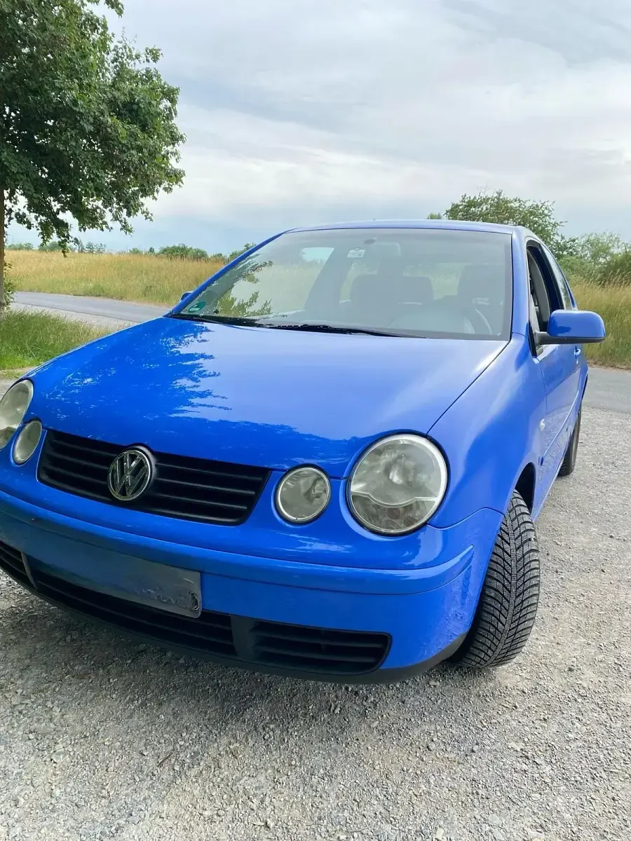 Gebraucht VW Polo 54 PS (39 kW) 2004 Blau Kleinwagen