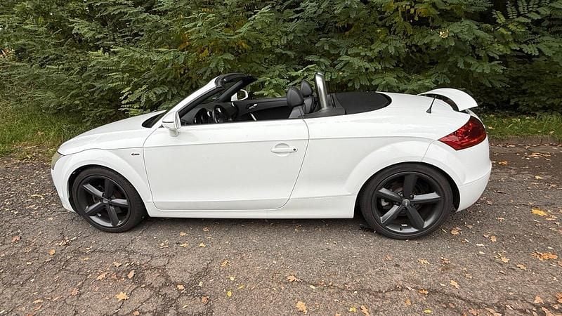 Weiß Gebraucht 2008 Audi TT Roadster S-Line Cabrio | 10.500 € (Superpreis) - Bild 1/4