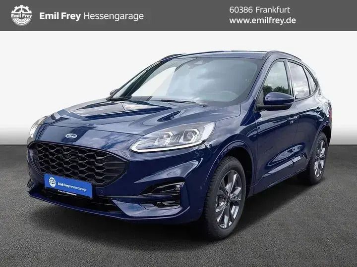 Blau Gebraucht 2024 Ford Kuga ST-Line X SUV | 33.890 € (Guter Preis) - Bild 1/4
