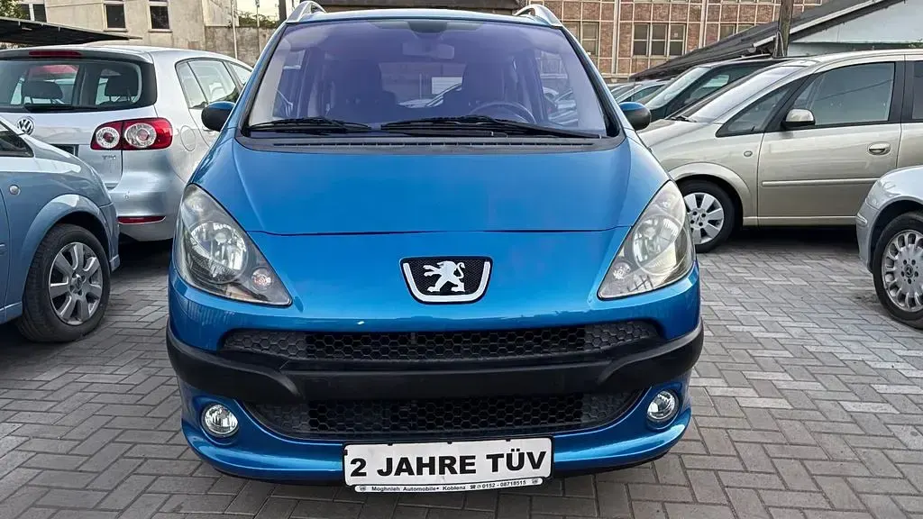 Gebraucht Peugeot 1007 Premium 88 PS (64 kW) 2006 Blau Van / Kleinbus