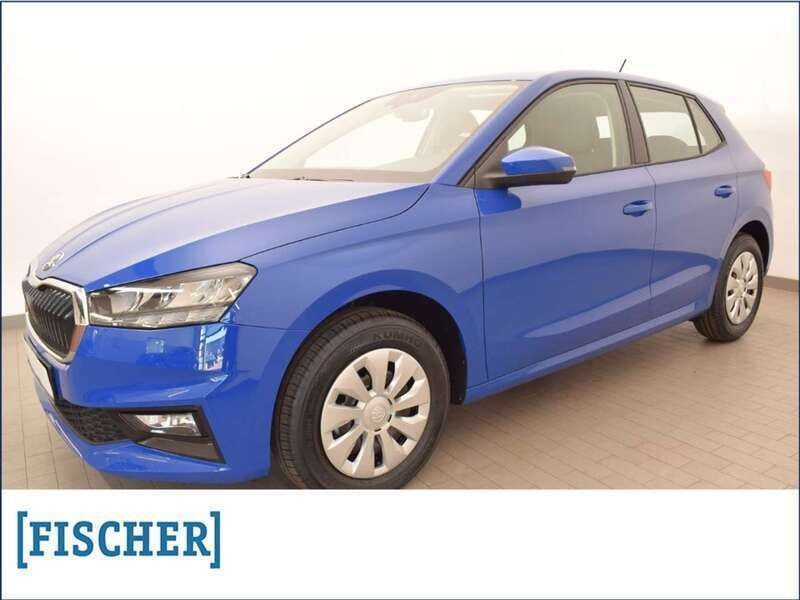 Energy blau Gebraucht 2024 Skoda Fabia Essence Limousine | 15.870 € (Superpreis) - Bild 1/4
