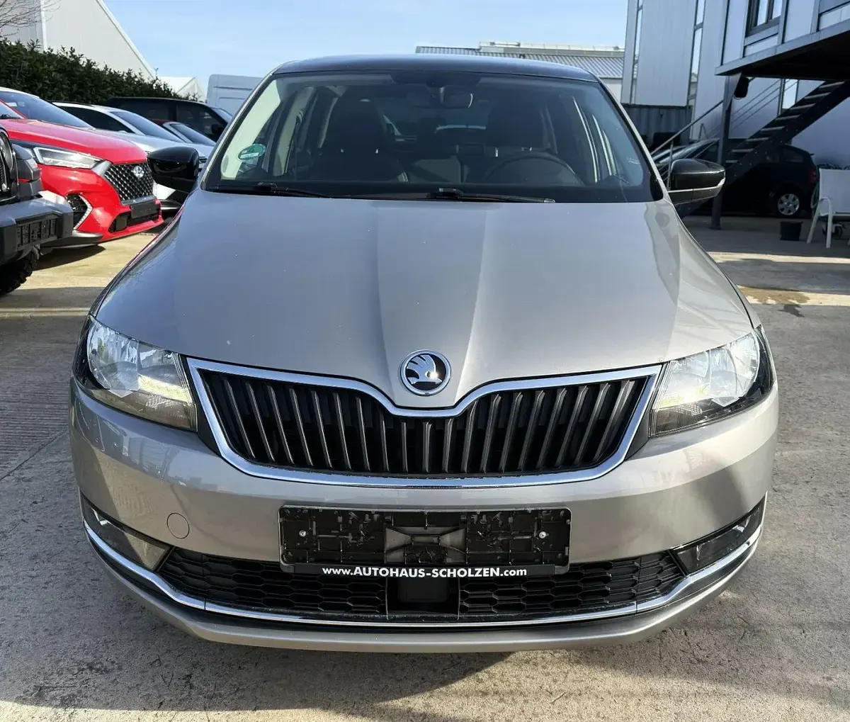 Gebraucht Skoda Rapid 90 PS (66 kW) 2017 Grau Kleinwagen