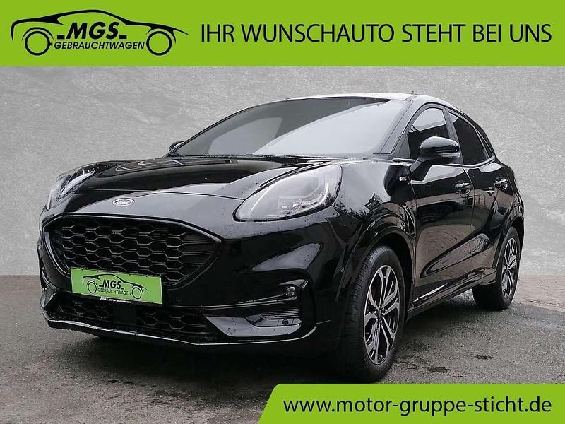 Agate black metallic Gebraucht 2024 Ford Puma ST-Line SUV | 21.980 € (Superpreis) - Bild 1/4