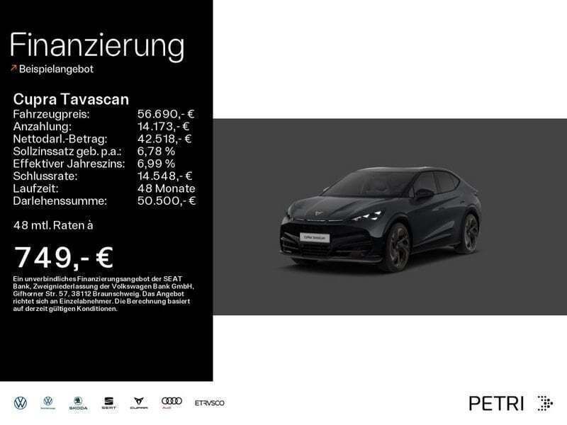 Neu 2025 Cupra Tavascan VZ SUV | 56.690 € (Etwas zu teuer) - Bild 1/4