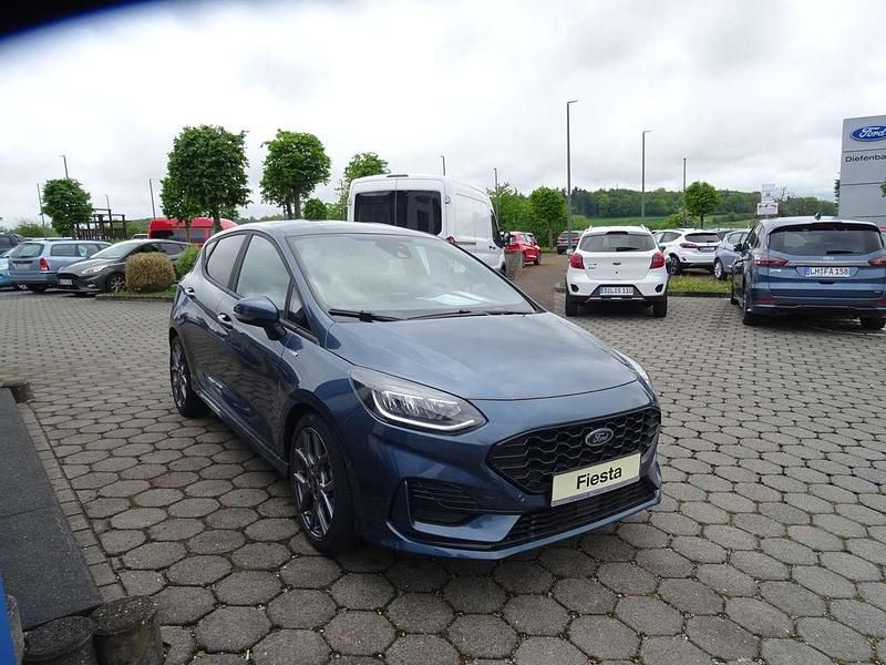 Gebraucht Ford Fiesta ST-Line 101 PS (74 kW) 2023 Chromablau metallic Kleinwagen