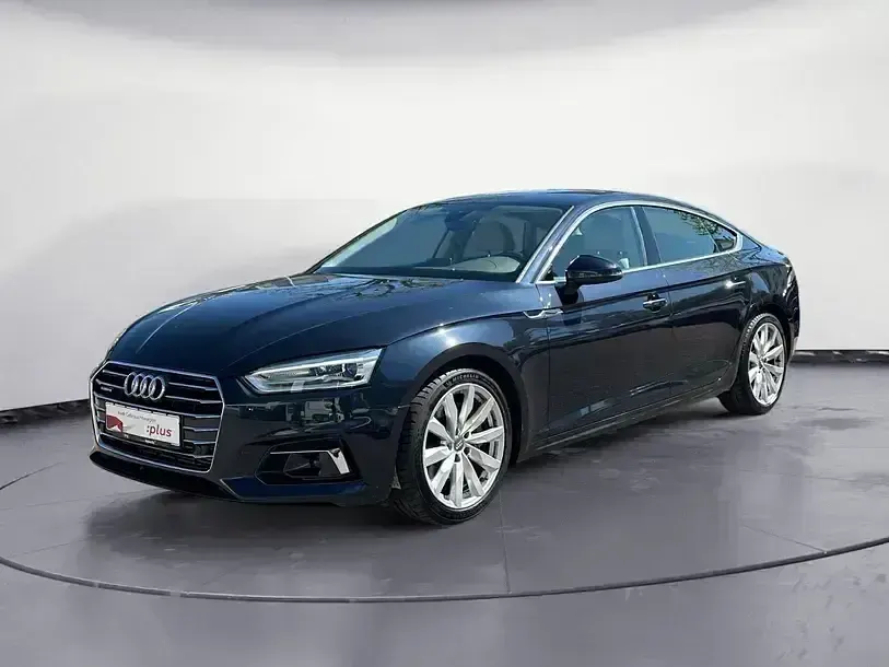 Gebraucht Audi A5 Sportback Ambiente 252 PS (185 kW) 2018 Blau Kleinwagen