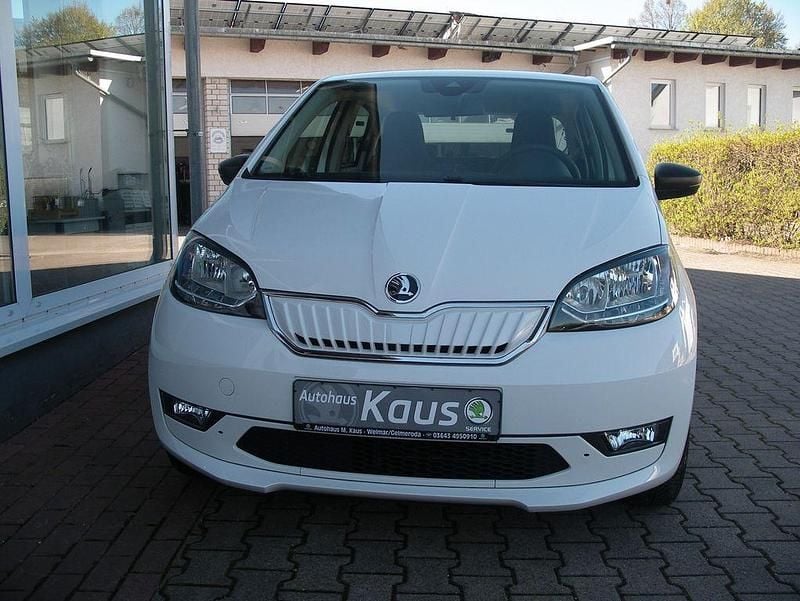 Gebraucht Skoda Citigo-e IV Ambition 61 kW (83 PS) 2020 Weiß Kleinwagen